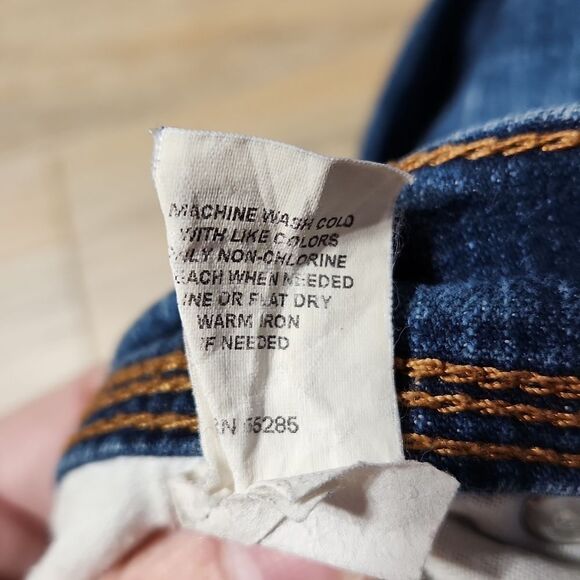 🔸️Express Blue Precision Fit Jeans Size 9/30 - Picture 11 of 12